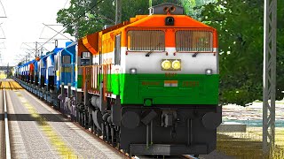 MSTS Indian Railways PARADE |🔥 INDEPENDENCE DAY in INDIAN TRAIN SIMULATOR 🔥