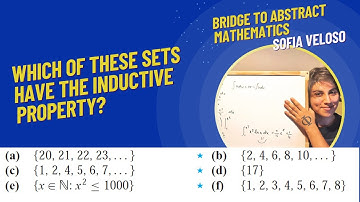 2.4.1 Which of these sets have the inductive property? (a) {20,21,22,23,…} (b) {2,4,6,8,10,…} ...