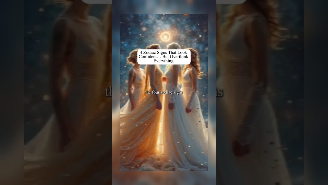 4 Zodiac Signs that look confident but overthink everything 