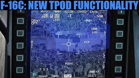 F-16C Viper: TPOD TGP New Features Added August 2020 | DCS WORLD