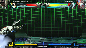 The Break #164 - UMvC3 WF - AG MCZ MarlinPie VS FC ChrisG