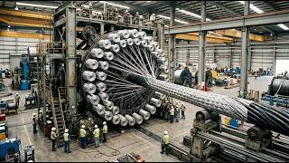 How Underwater Fiber Optic Cables Are Made - Full Manufacturing Process