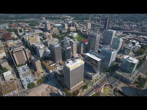 Virginia 4k, Richmond, Norfolk, USA, Drone Film From Above, A Travel Tour UHD