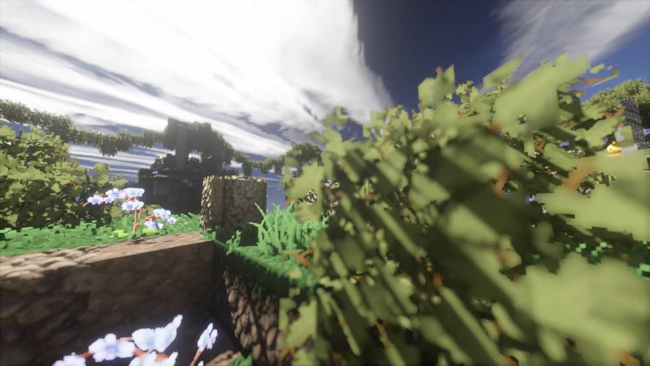 Minecraft Hypixel Shaders Cinematic Skywars YouTube