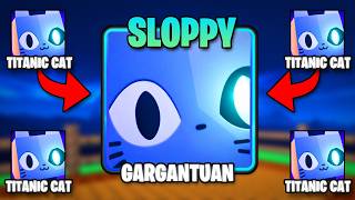 I Crafted A SLOPPY GARGANTUAN CYBORG CAT in Slop Tower Defense