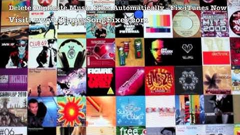 Delete Duplicate Music Files In iTunes - Automatically Fix iTunes Now