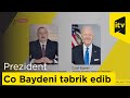 Prezident İlham Əliyev Co Baydeni təbrik edib