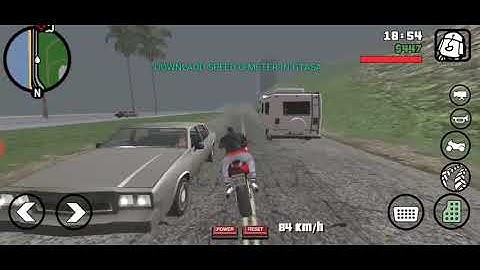 How to activate speed-o-meter in GTA san andreas for android.