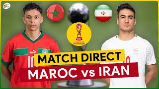 🔴MAROC - IRAN LIVE / SUIVEZ EN DIRECT LA COUPE DU MONDE U17...
