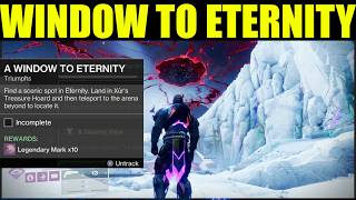 Destiny 2 - find a scenic spot in eternity | a window to Eternity triumph guide