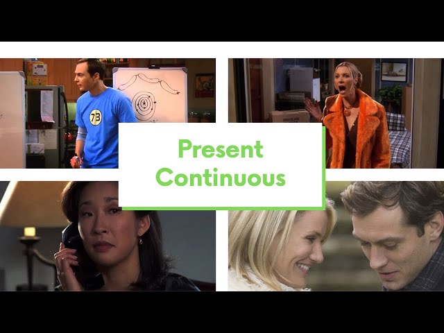 Movies & TV Series - Present Continuous Examples