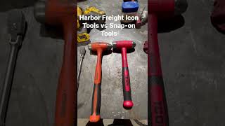 harbor freight icon tools 32oz hammer vs snap-on tools you decide! #mechanic