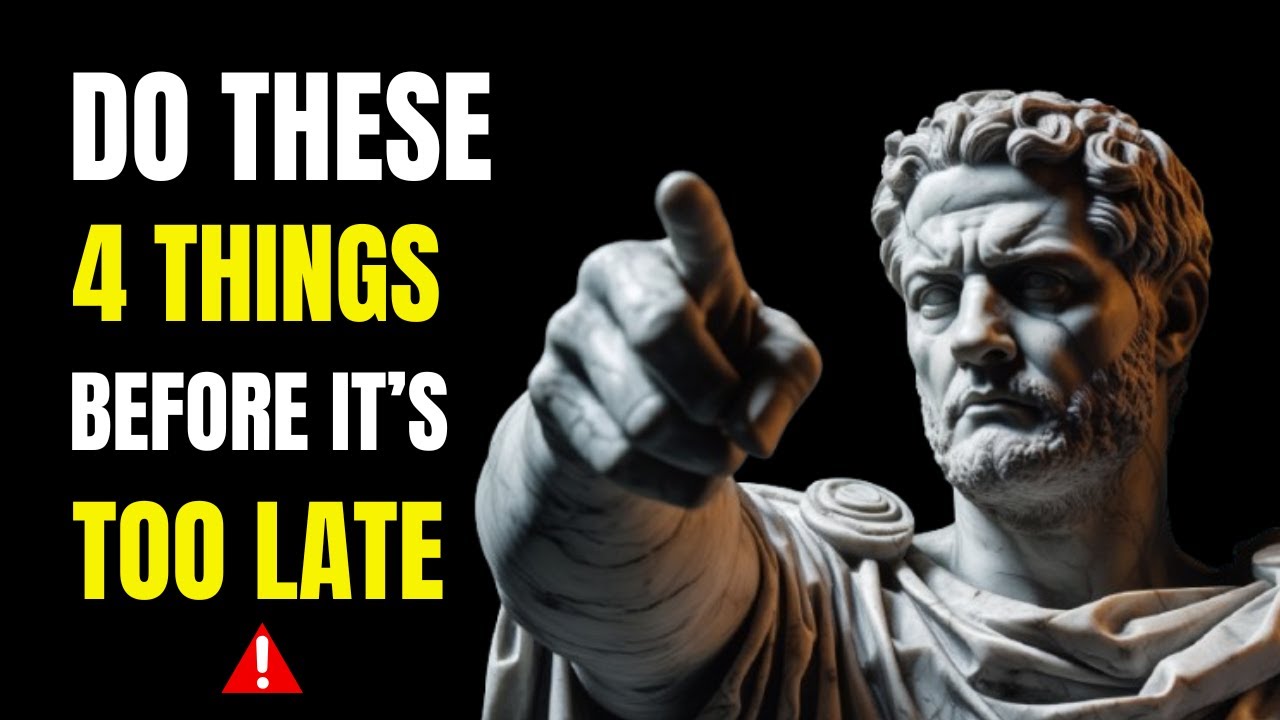 If You Don’t Want to Suffer in Old Age, Do These 4 Things NOW | Stoicism