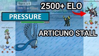 Articuno Stall VS A 2500 Player! (Pokemon Showdown Random Battles (High Ladder)