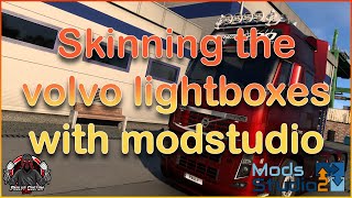 ScS Volvo Lightbox skinning tutorial for ETS2 modding