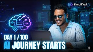 Starting 100 Days of AI (Beginner to AI Builder Journey) (Day 1)