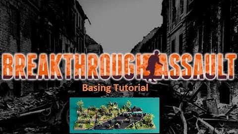 Team Yankee and Flames of War Basing tutorial
