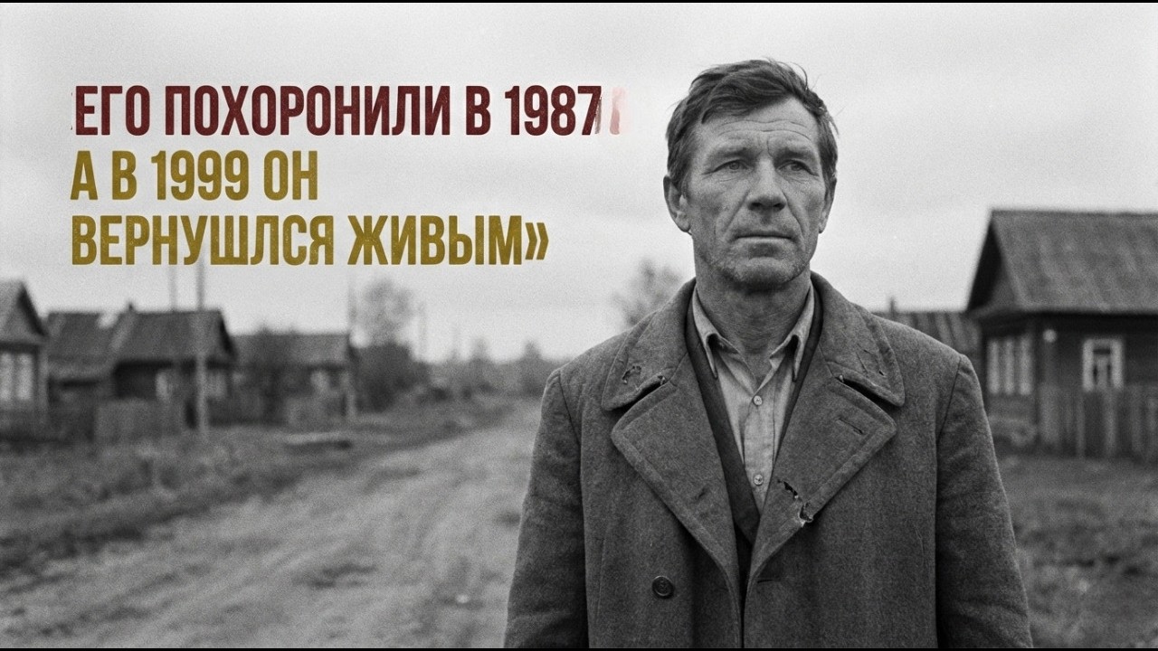 Похоронен в 1987, вернулся в 1999: Тайна человека, которого не существовало