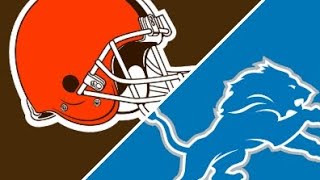 2025 NFL RECAP - Week 4: Browns 10 vs. Lions 34