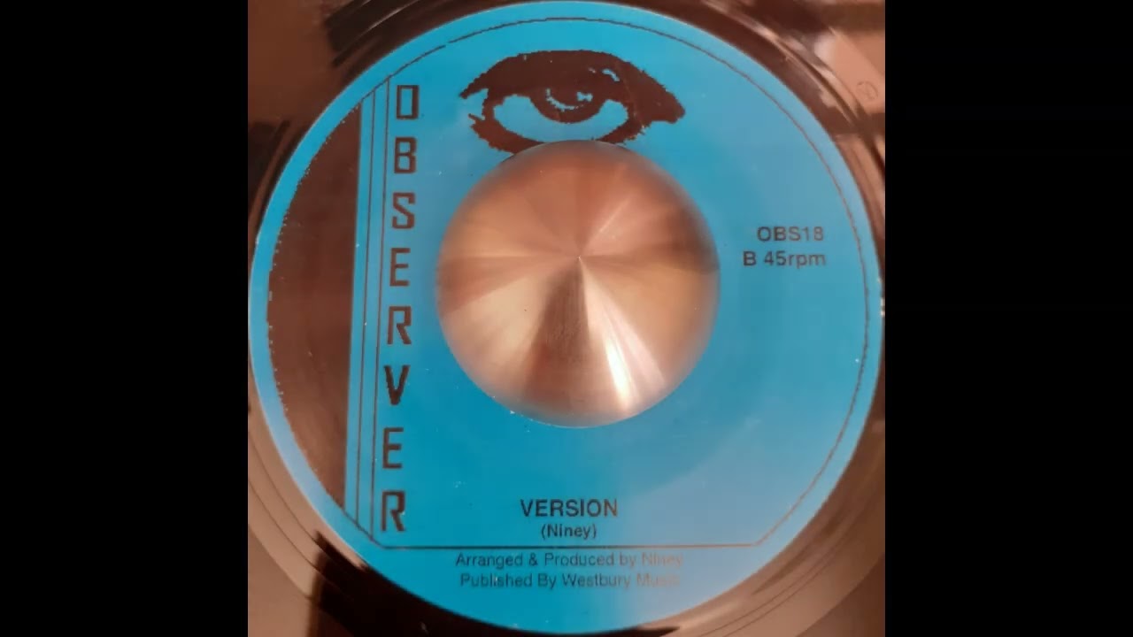 FREDDIE MCGREGOR - Jah Can Count On I / NINEY ALL STARS - Dub Version 1979