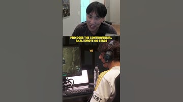 Pro Does the Controversial Akali Emote on Stage