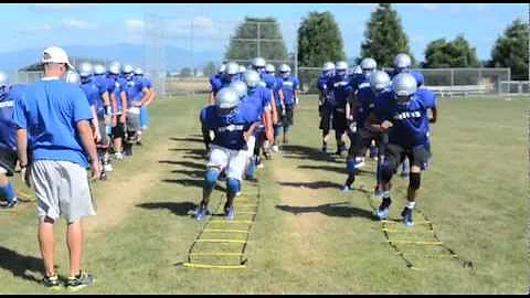 La Conner Braves coach gets ready