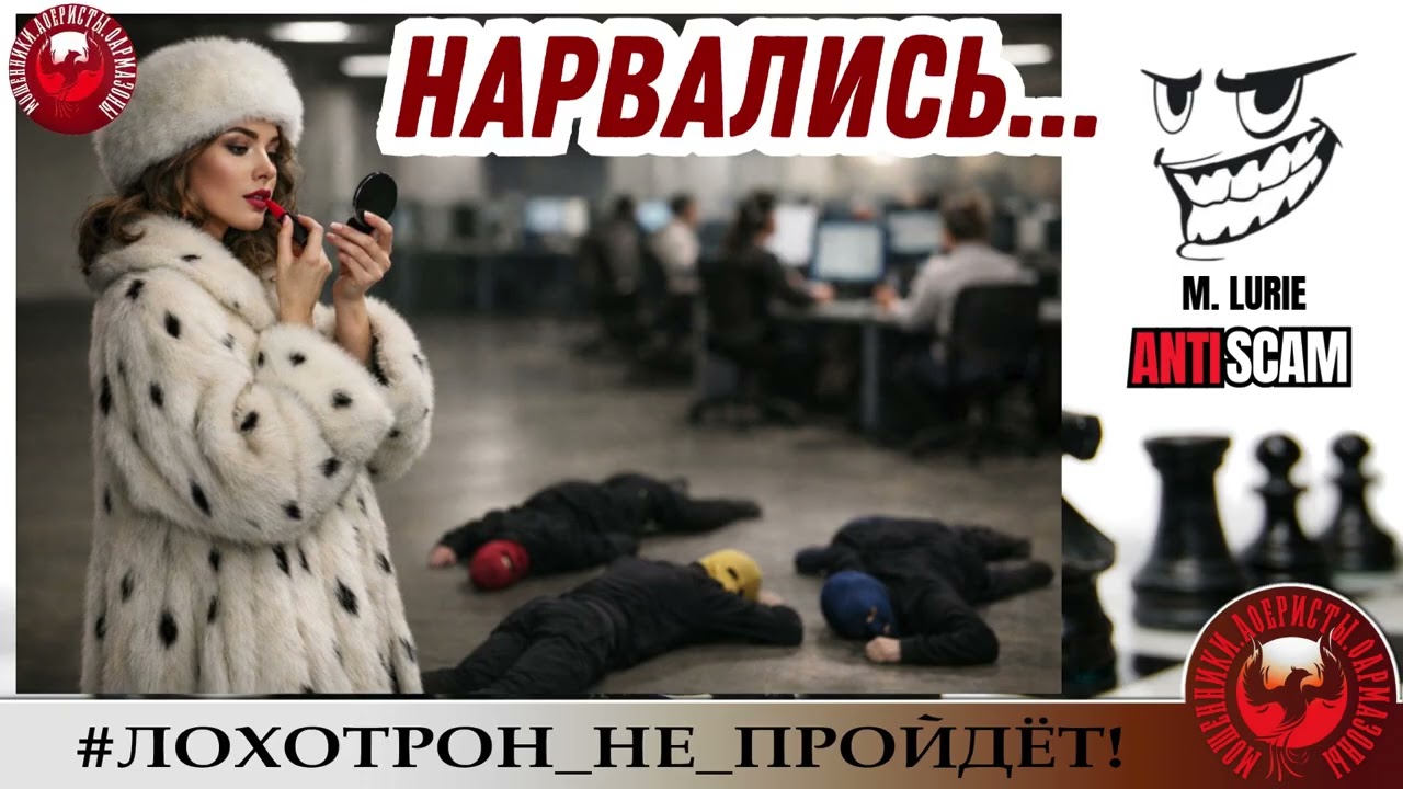 AntiFraud—Марина Лурье: отличный троллинг мошенников |Разоблачение схем скамеров