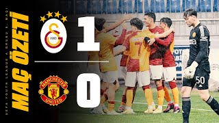 📺 ÖZET | Galatasaray U19 1-0 Manchester United U19 (UEFA Youth League A Grubu 5. maçı)