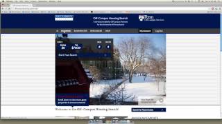 Off Campus Housing Search