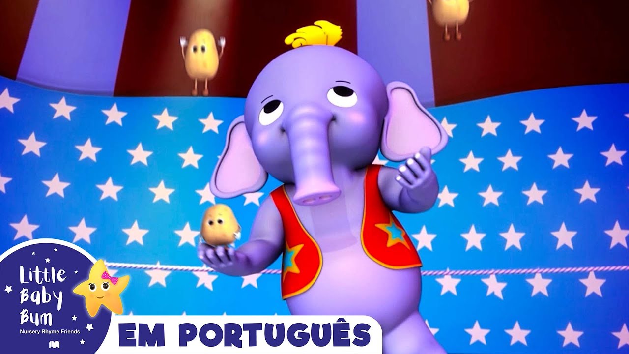⁣Uma Batata |  Canções para crianças | Little Baby Bum em Português