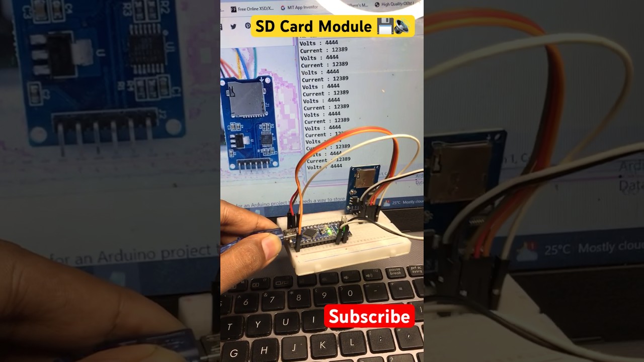 Arduino SD Card Module Code | Arduino Micro SD Card Reader | Arduino Text File Note Pad | #tronicslk