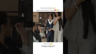 sharjeena aur mustafa ka reaction 🫢💞🤌🏻#haniaamir #shortsviral #reaction #trendingdrama #fypシ