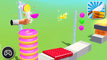 Slice It All - Gameplay Walkthrough Part 69 - Casual Game Levels 128-129 (iOS, Android)