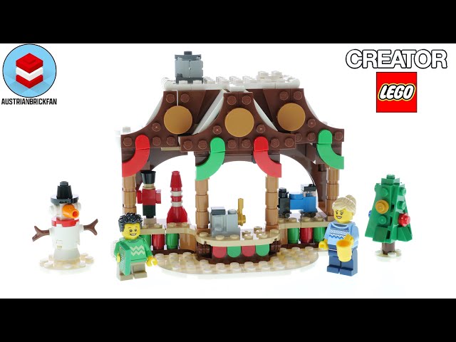 LEGO Creator 40602 Winter Market Stall – LEGO Speed Build