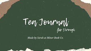 Book Flip Through: Tea Journal screenshot 2