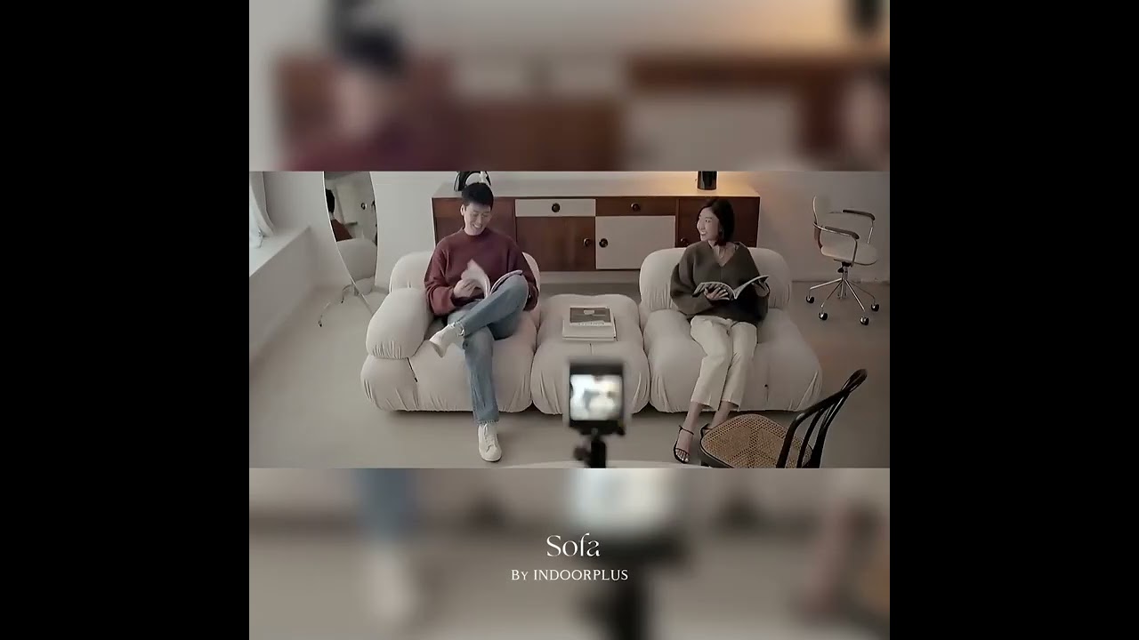 ソファ クリーム色 おしゃれ3種類の生地が選べる INDOORPLUS公式