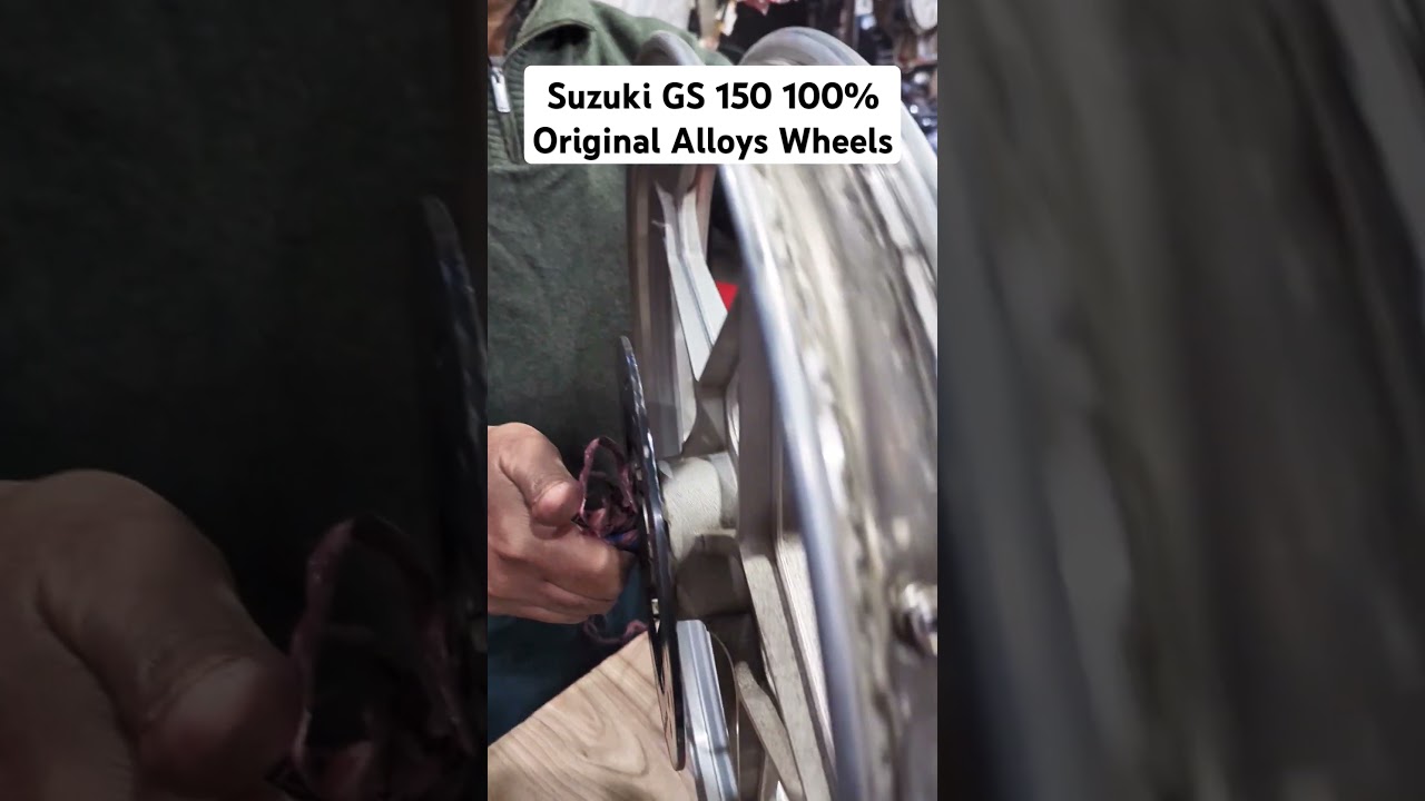 Suzuki Gs 150 100% Original Alloys Wheels Best price 