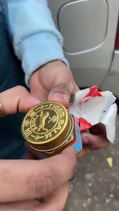 Tiger balm #shorts #viral ￼