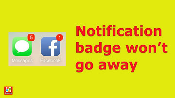 Get rid of the Notification badge that won