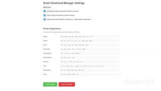 Stop the Downloads Chaos: Smart Download Manager for Chrome screenshot 1
