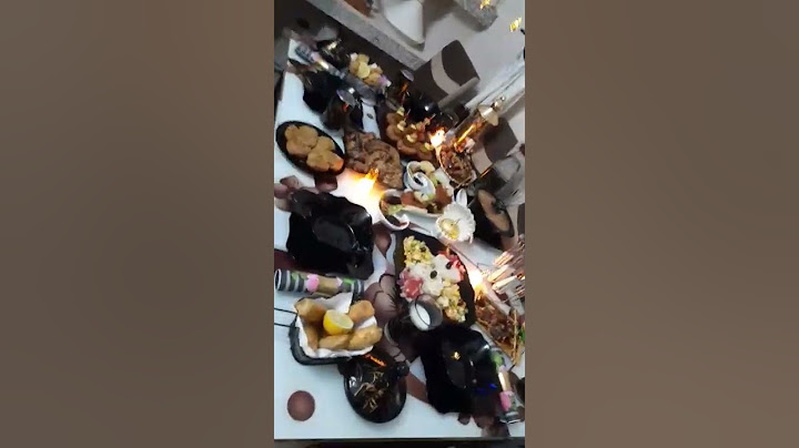 تحضيراتوديكورات رائعة لا طاولة رمضان