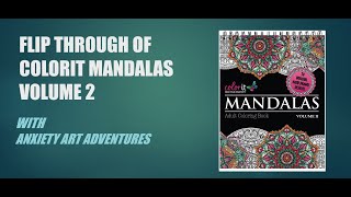 Flip Through of Colorit Mandalas Volume 2 screenshot 2