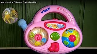 Vtech Musical Childrens Toy Radio Video