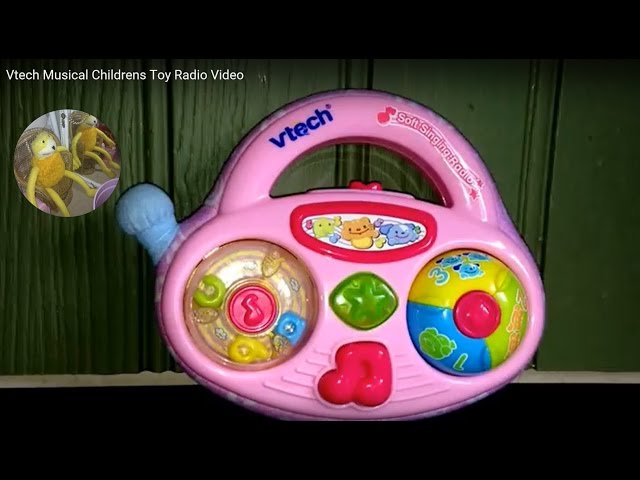 Vtech Musical Childrens Toy Radio Video 