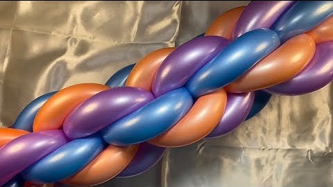 ASMR - Tak Weave Balloon Sculpture Popping