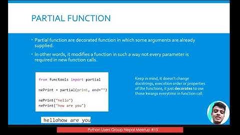 Mahesh Regmi - Writing Pythonic Code | Python Users Group Nepal Meetup#15