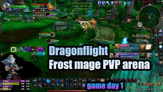 Frost mage PVP arena 2v2. Wow Dragonflight