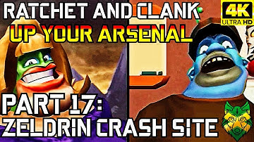 [PS5][4K] Ratchet & Clank Up Your Arsenal Part 17: Zeldrin Crash Site No Commentary | RhoxieRomps