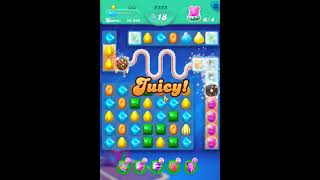 Candy Crush Soda Saga Level 2325 Get 2 Stars, 21 Moves Completed