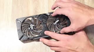 Как заменить вентиляторы на Palit GeForce RTX 2060 GamingPro OC